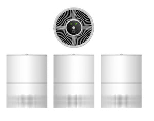 Earthwise UV Personal Desktop Air Purifier and Odor Eliminating Machine