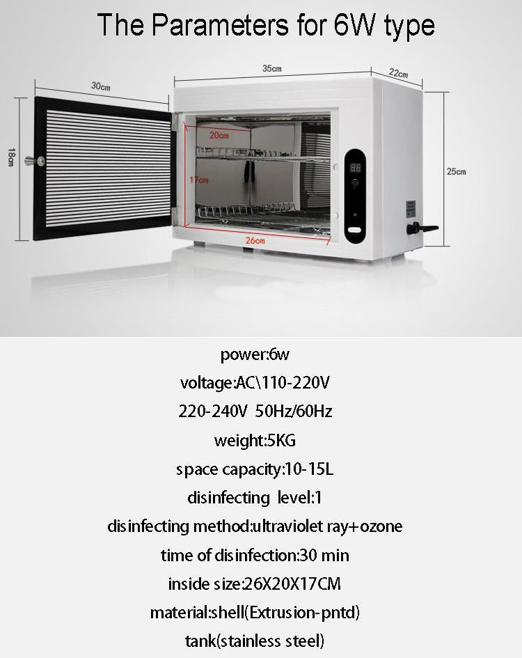 UV Disinfection Box | Mini Ozone Sterilization Cabinet