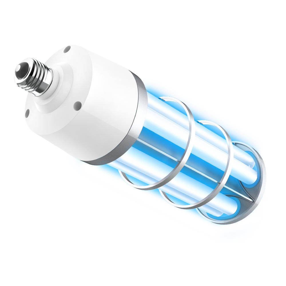 Commercial Grade UVC Light Fixture with Remote Control and Auto Sensing