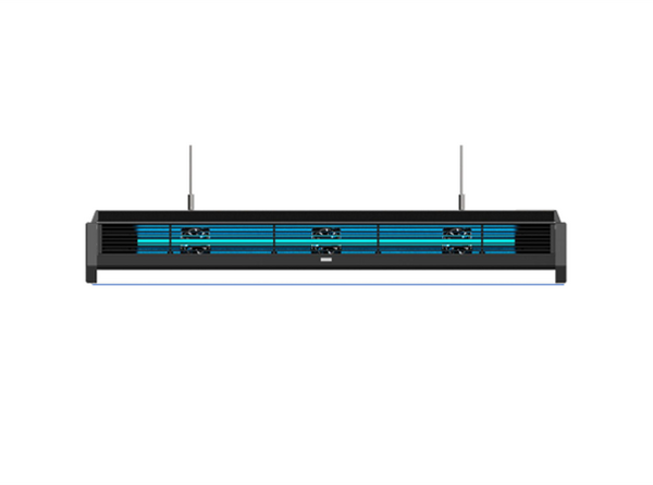 Hybrid LED/UVC Sterilizing Light with Air-flow Management